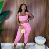 Pink Ballet Room Tights Set