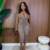Brown Sugar Capri Jumpsuit